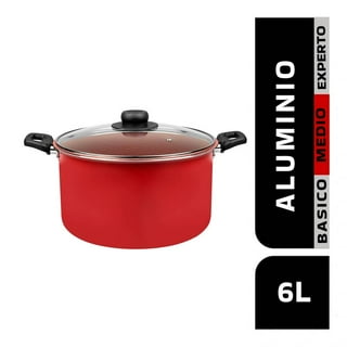 Olla alta recta acorazada de 4.0 mm de 30cm / 20 litros Vasconia