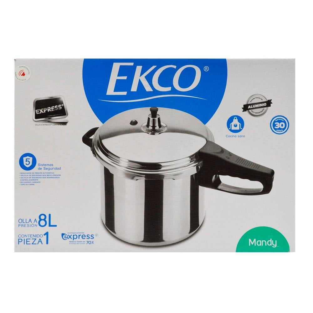 Ekco Olla Express 11 litros de Aluminio : : Hogar y Cocina