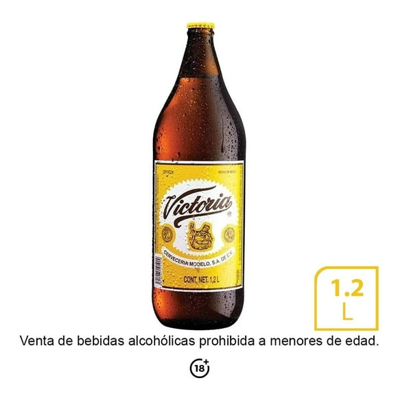 Cerveza oscura Victoria mega 1.2 l