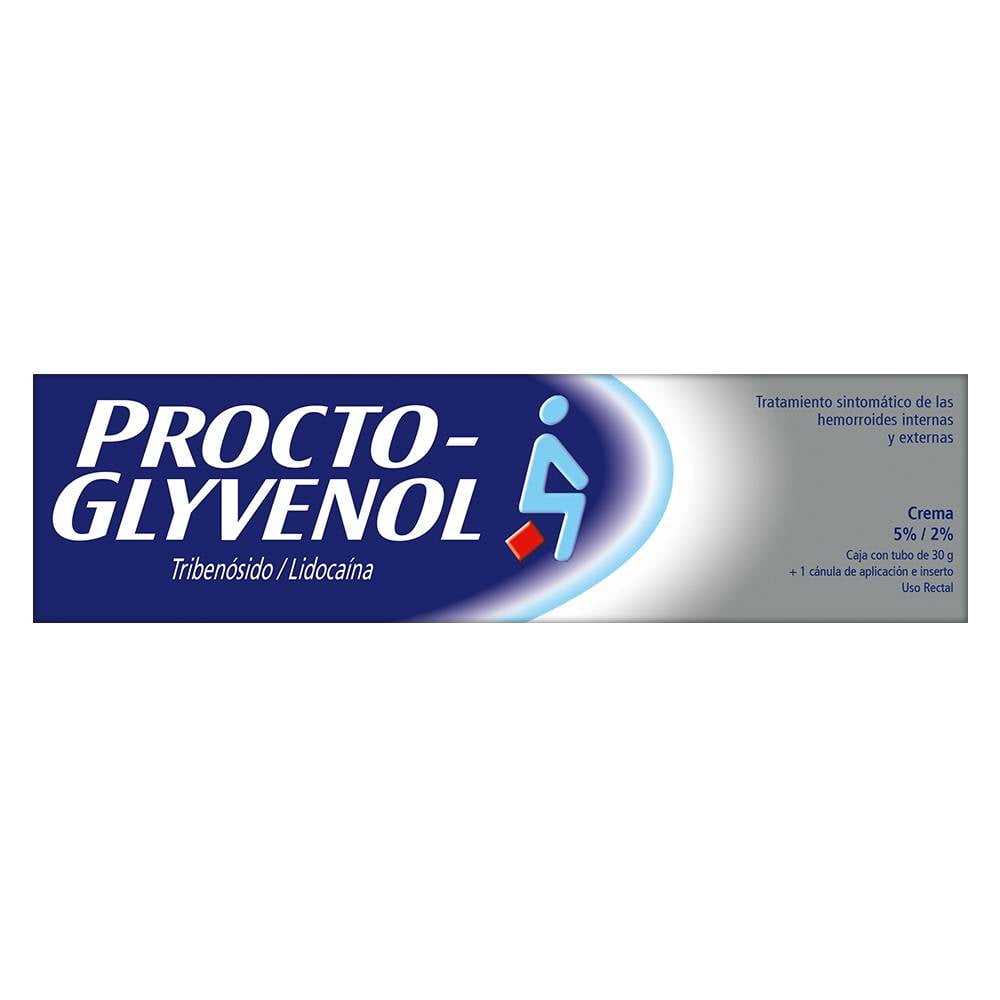 Tratamiento para hemorroides Procto-Glyvenol 30 g + cánula de aplicación