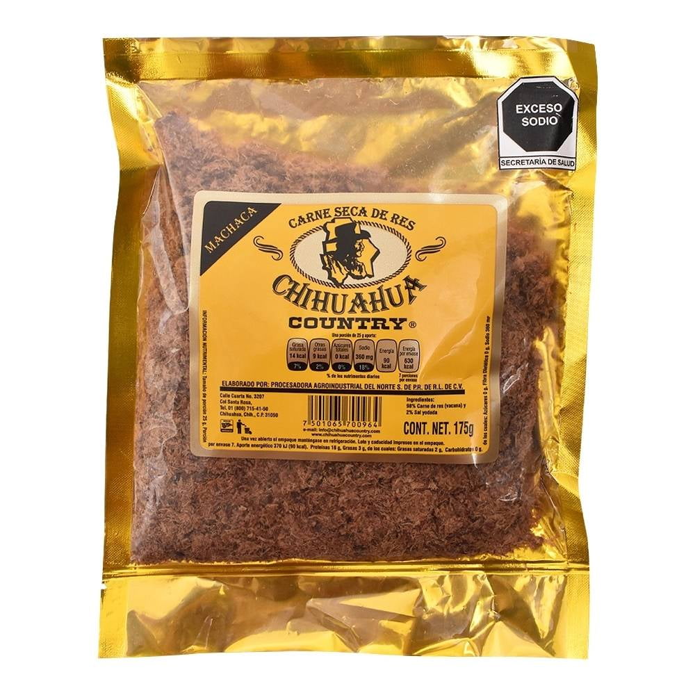 Machaca Chihuahua Country Carne Seca De Res 175 G Walmart 