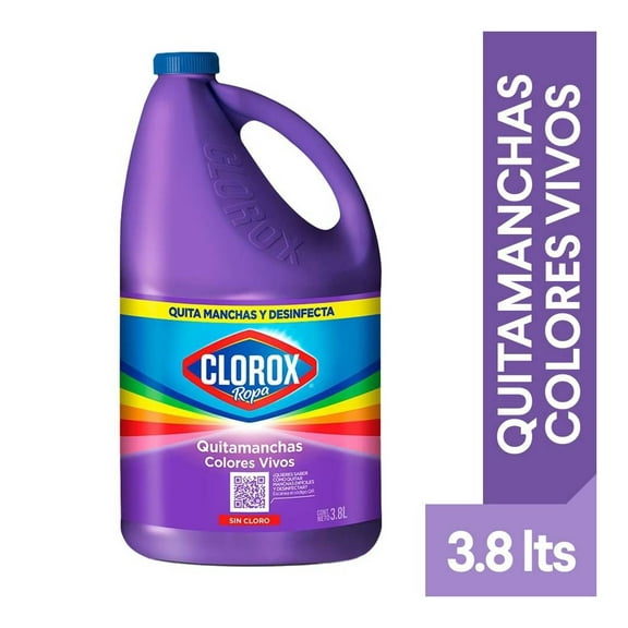 Desmanchador Clorox colores vivos 3.8 l