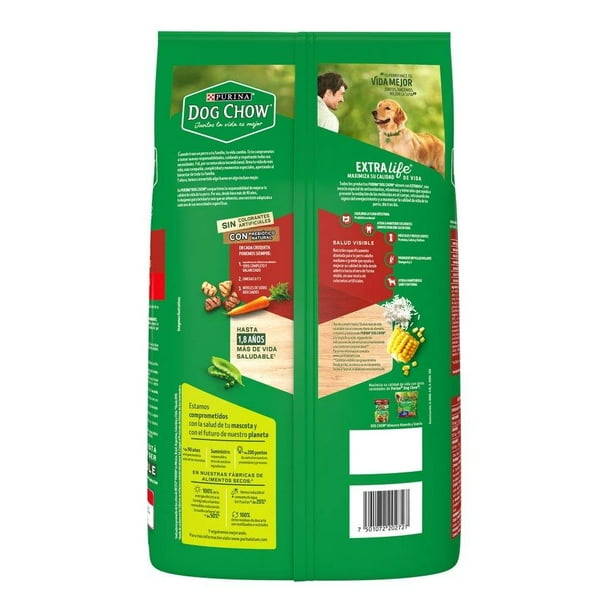 Aviário Mediato  Cães - Dog Chow Extra Life Frango e Arroz Cães Adulto 7+  Todas as Raças