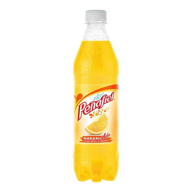 Agua Mineral Peñafiel, sabor Naranja, 600ml