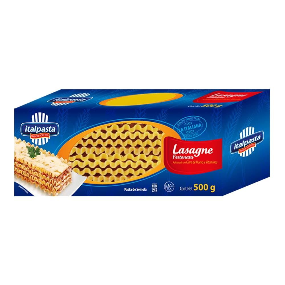 Lasagne Italpasta festonata de 500 g | Walmart