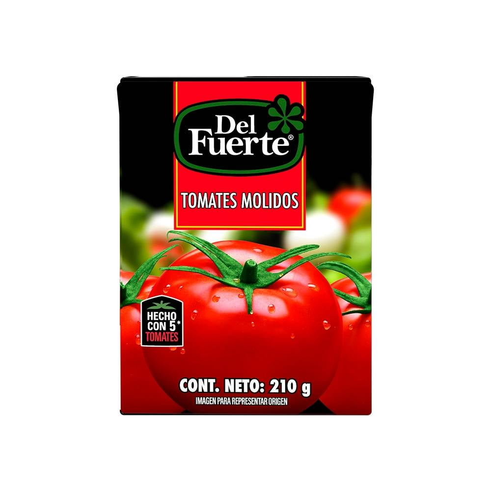 Puré de tomate Del Fuerte natural 210 g | Walmart