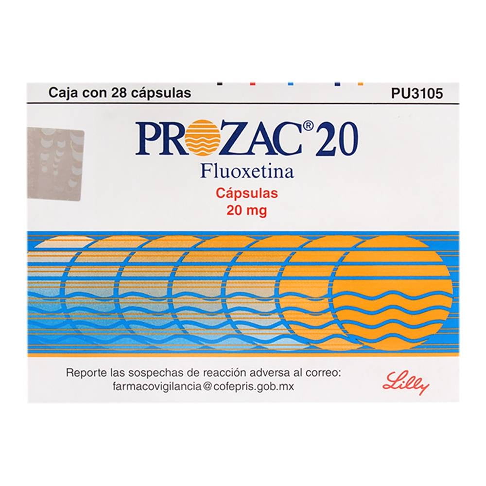 Prozac 20 mg, 28 cápsulas || Bodega Aurrera Despensa a tu Casa