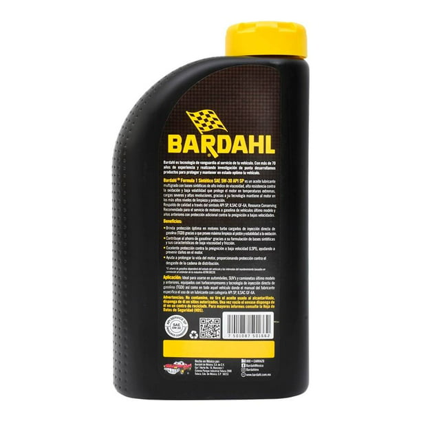 Bardahl Líquido LimpiaParabrisas, 946 ml