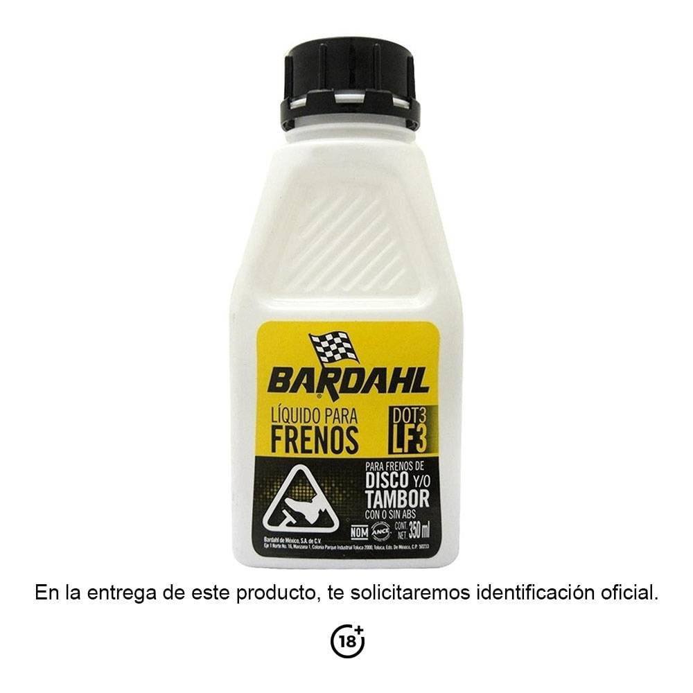 Líquido para frenos Bardahl DOT3 LF3 350 ml