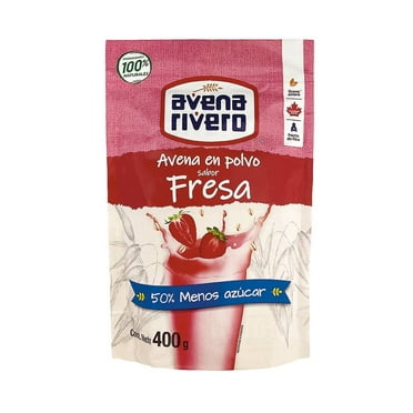 Polvo para preparar bebida de avena Dul-Cerel ® sabor fresa 400gr –  Dul-Cerel y Don Luis