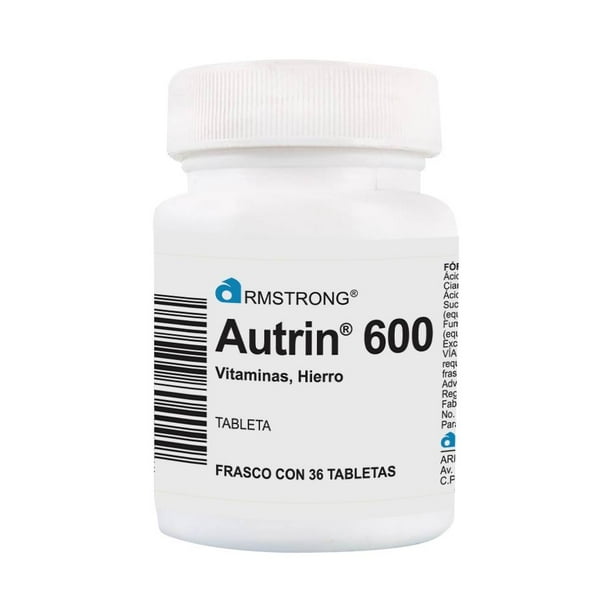 Autrin 600, 36 tabletas