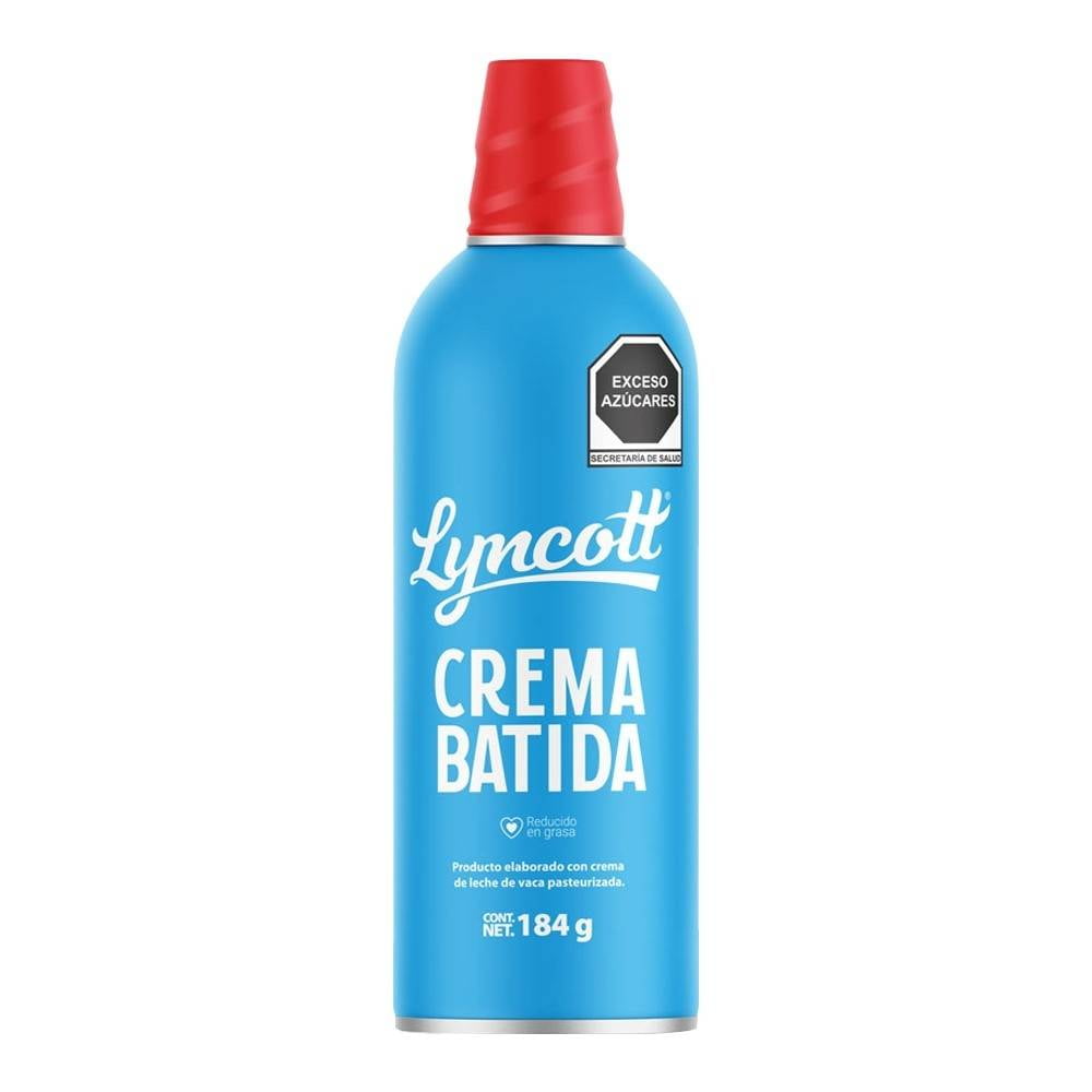 Crema batida Lyncott 184 g | Walmart