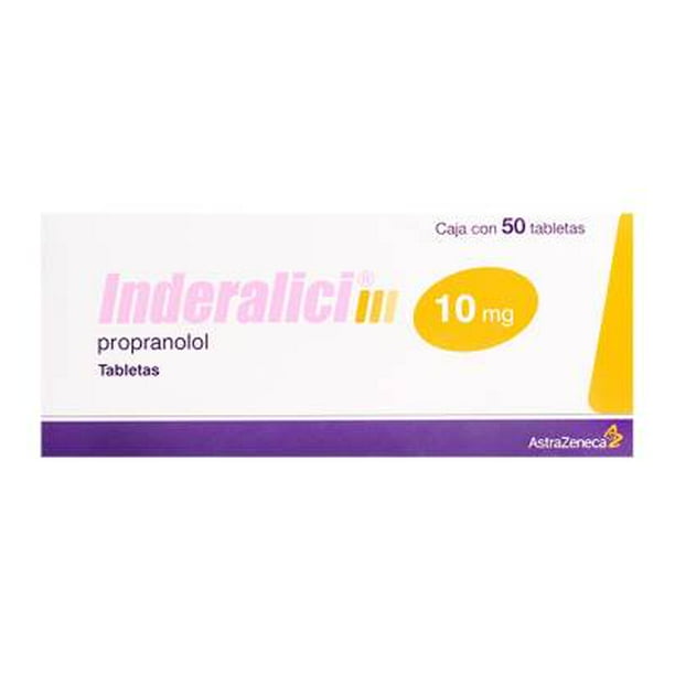 Propranolol Tabletas De 10 Mg