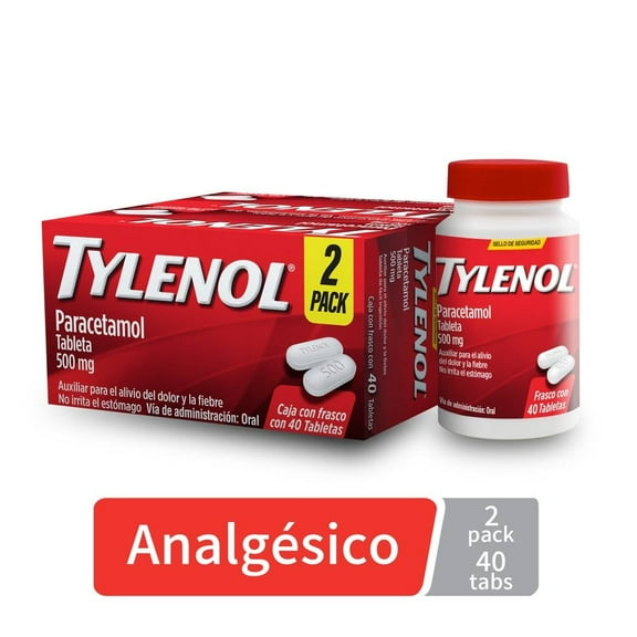 Tylenol 500 mg 20 tabletas