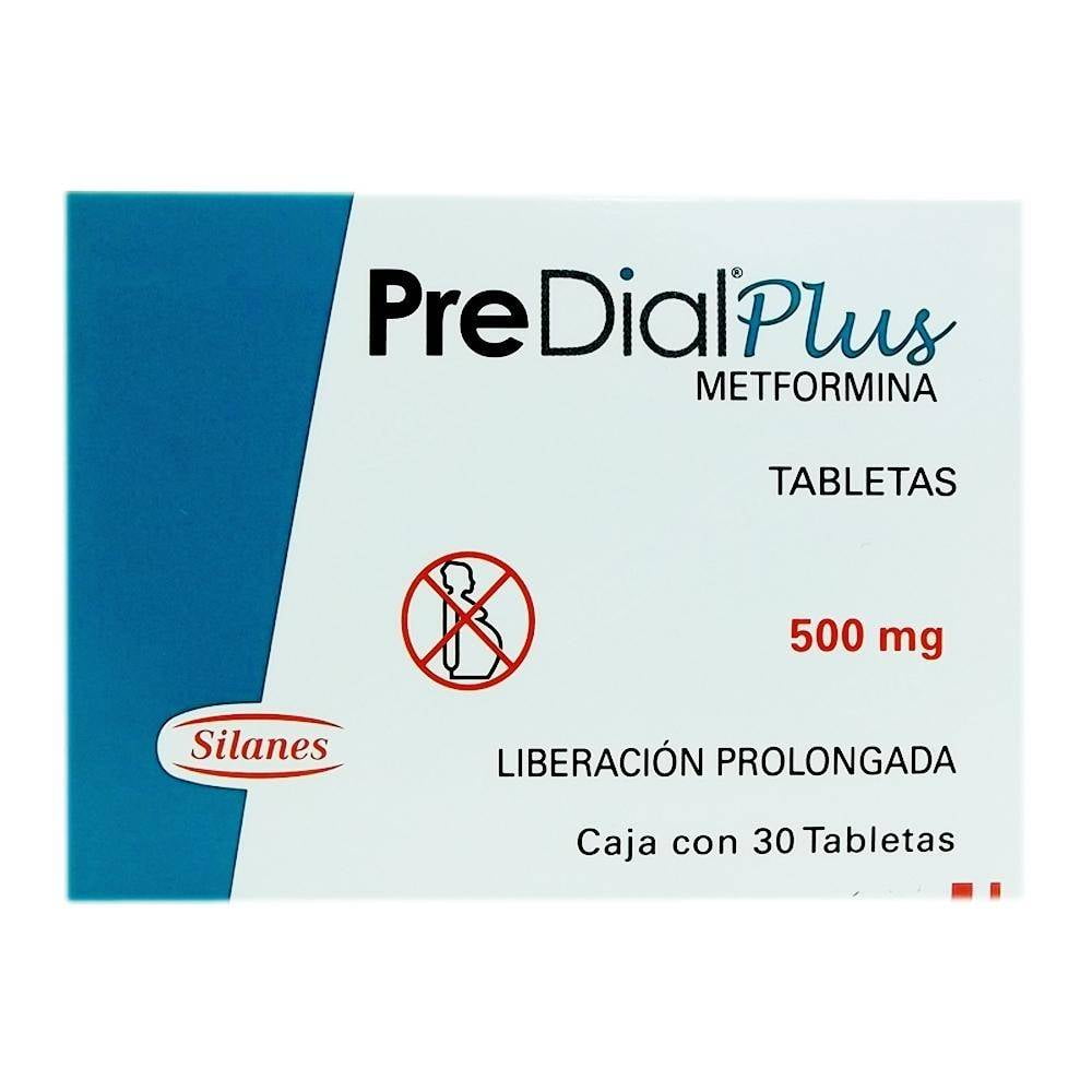 Predial Plus 500 mg 30 tabletas de liberación prolongada Walmart