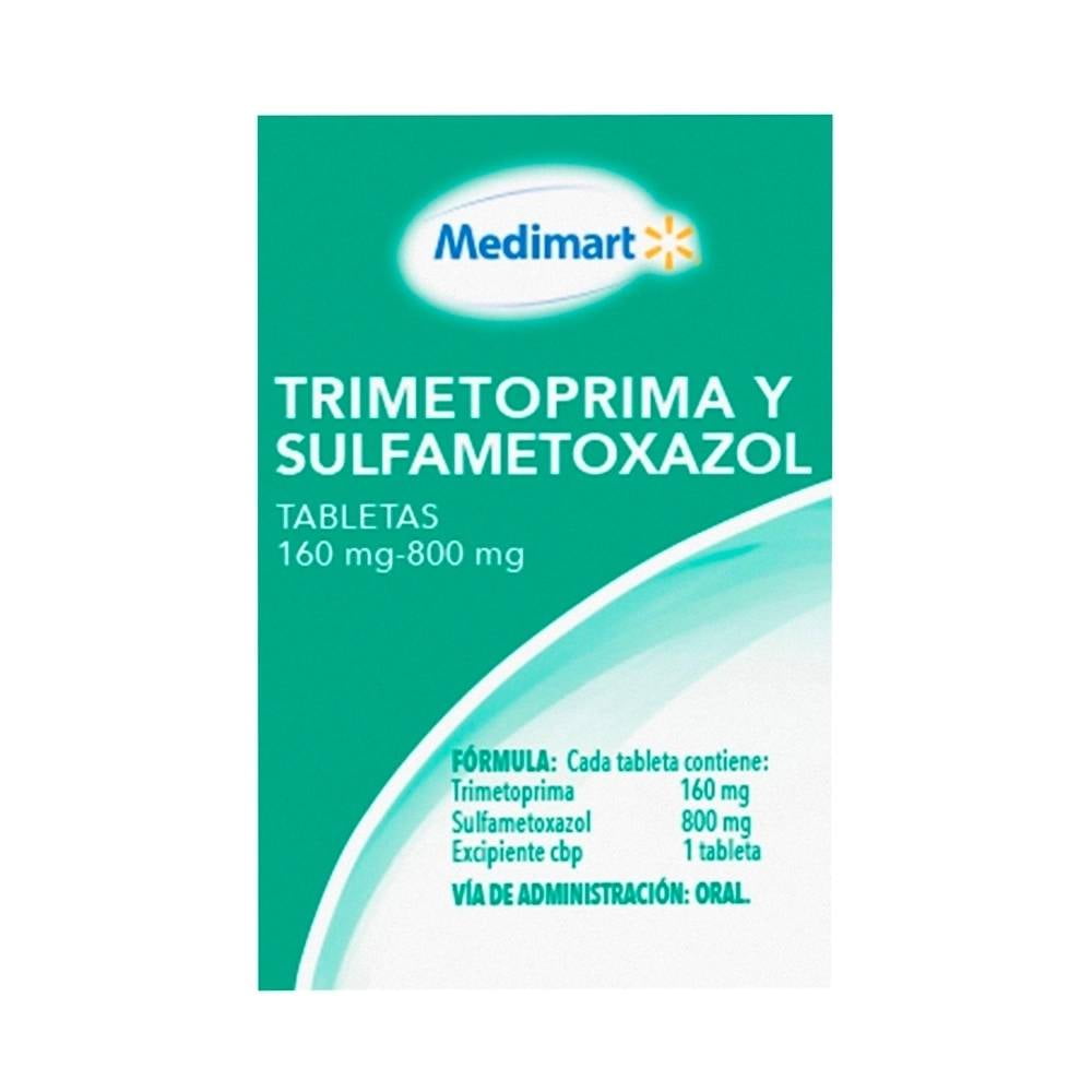 Trimetoprima Y Sulfametoxazol Medimart Mg Mg Tabletas