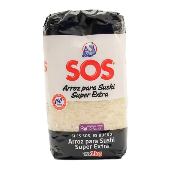 Arroz SOS sushi súper extra 1 kg