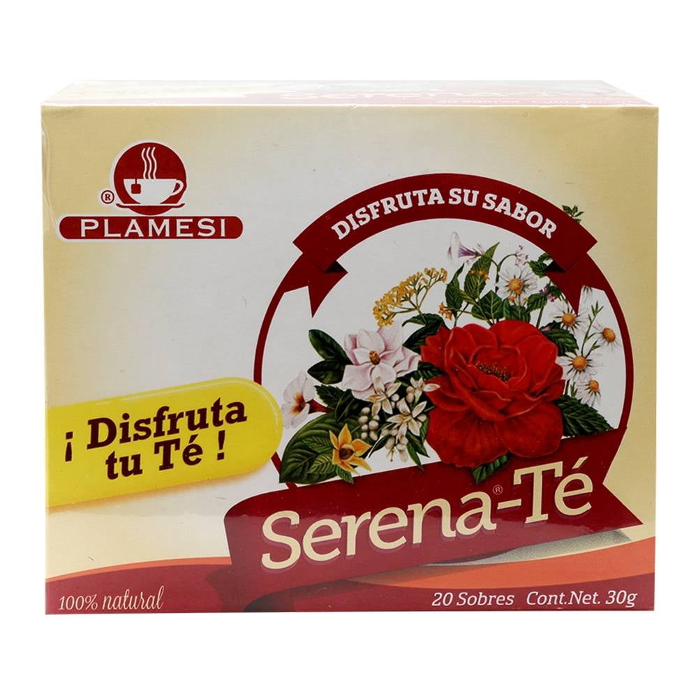 Té Plamesi Serena Te 20 Sobres Walmart 0046