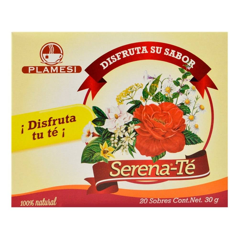 Té Plamesi Serena Té 20 Sobres Walmart 7329