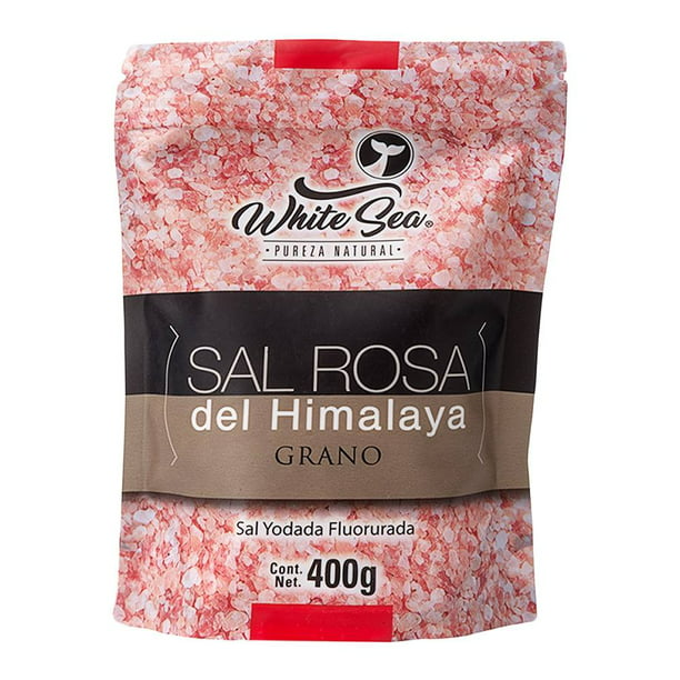 Sal rosa White Sea del Himalaya en grano 400 g