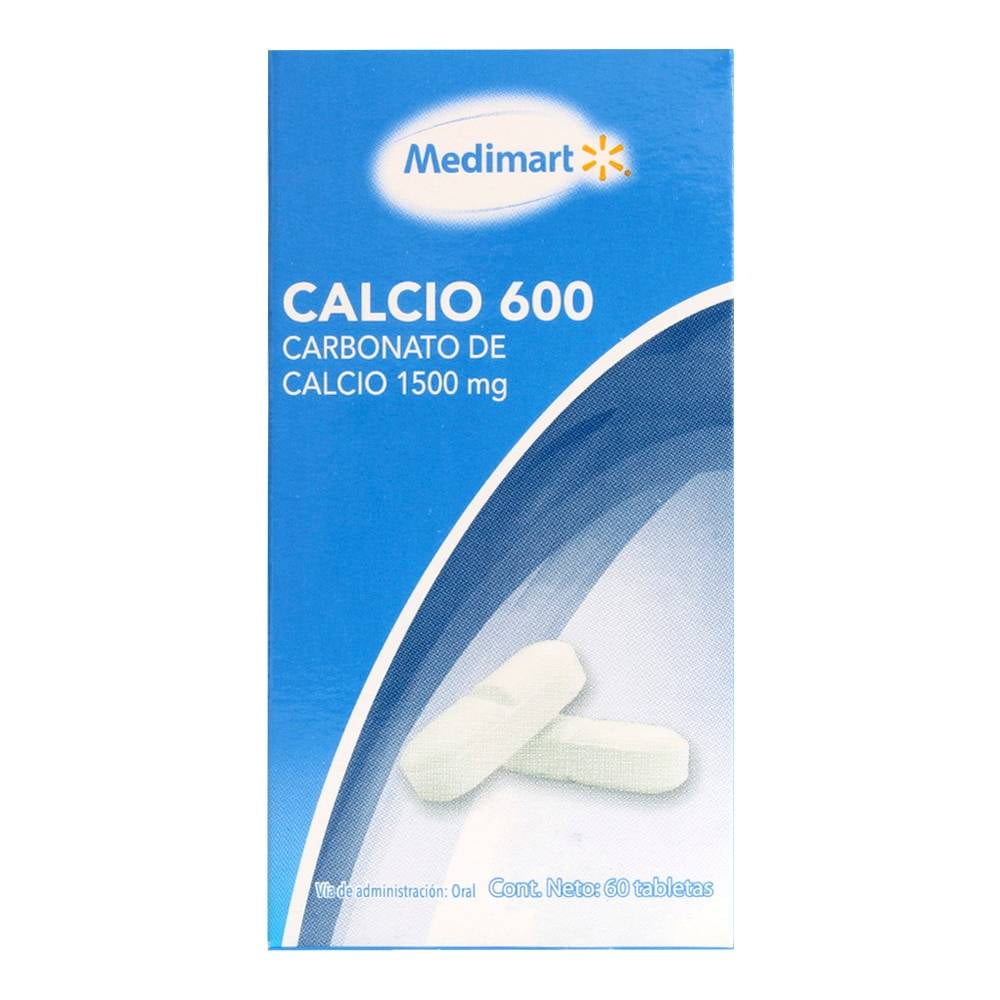 Carbonato de Calcio 60 tabletas