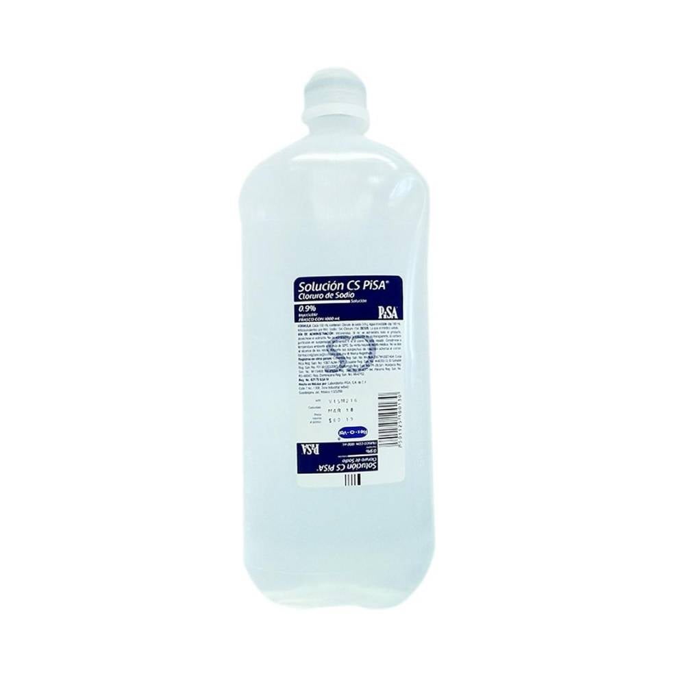 SUERO FISIOLOGICO(CLORURO/SODIO) 0.9 % X 1000 ML – Botica MEDFARMA