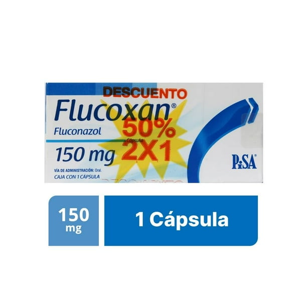 Flucoxan 1 cápsula de 150 mg 2x1