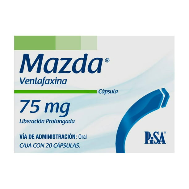  Mazda 75 mg 20 cápsulas de liberación prolongada |  Walmart