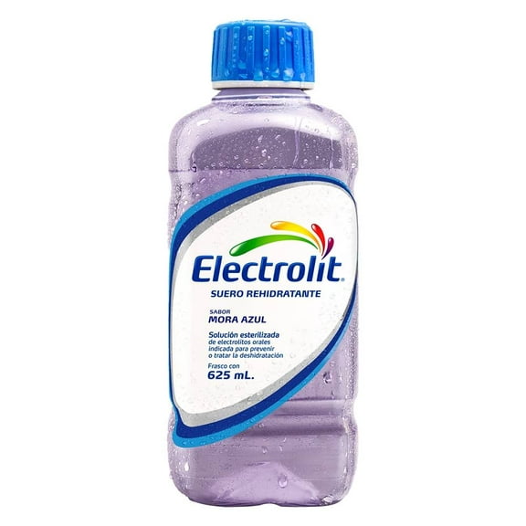 Suero rehidratante Electrolit sabor mora azul 625 ml