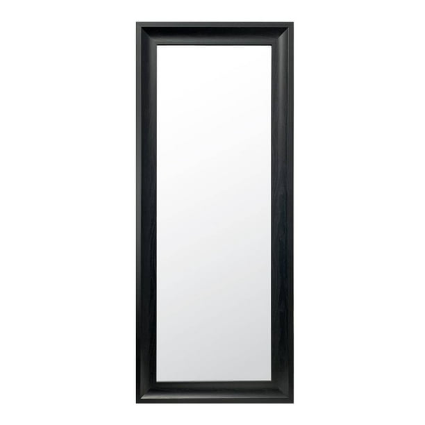 DekoArte - Espejos Decorativos Modernos De Pared, Espejos Sofisticados  Grandes Rectangular Color Negro, 1 Pieza 140x70cm