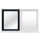 thumbnail image 1 of Espejo Decorativo Mainstays Decorativo Rectangular 24 x 29 cm Blanco o  Negro, 1 of 4