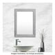 thumbnail image 3 of Espejo Decorativo Mainstays Decorativo Rectangular 33 x 43 cm Plata, 3 of 4