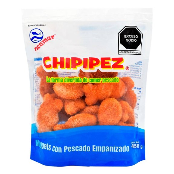 Nuggets con pescado Ricamar Chipipez empanizado 450 g