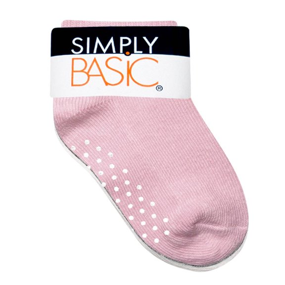 Tines Simply Basic para Bebé, Multicolor c/antiderrapante 3 Pares 3-3X