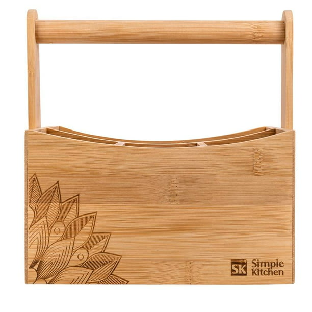 Porta cubiertos Kitchen Lab de madera