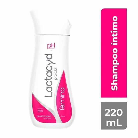 Shampoo íntimo Lactacyd Pro Bio fémina floral 220 ml