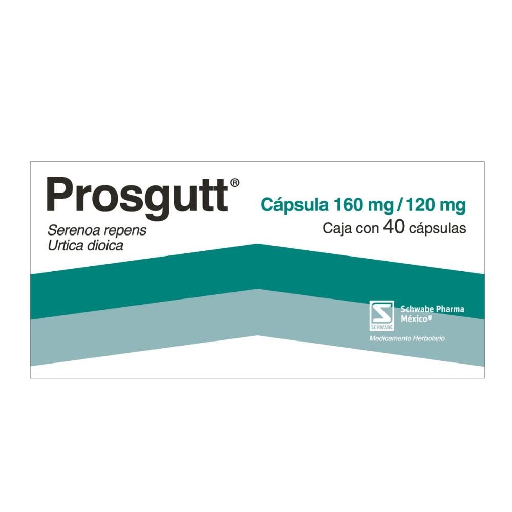 Prosgutt 160 mg/120 mg 40 cápsulas | Walmart