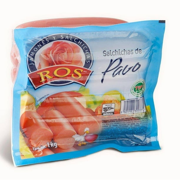 Salchicha de pavo Ros 1 kg