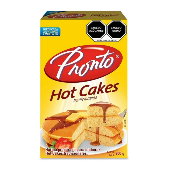 Harina para hot cakes Pronto tradicionales 800 g