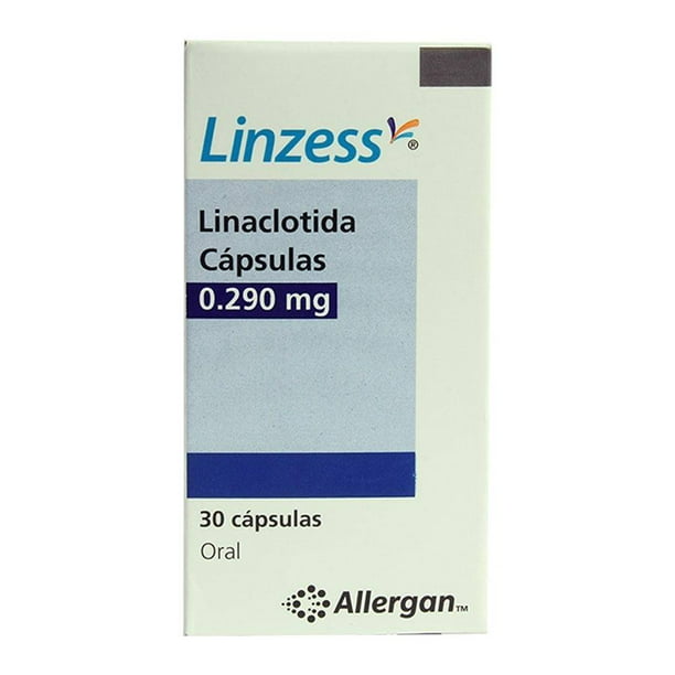 Linzess 0.290 mg 30 cápsulas