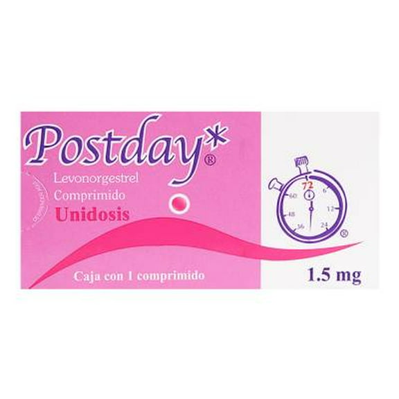 Postday 1.5 mg, 1 comprimido