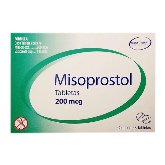 Misoprostol Medimart 200 mcg 28 tabletas