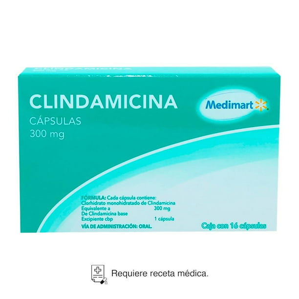 Clindamicina Medimart 300 mg 16 cápsulas | Walmart