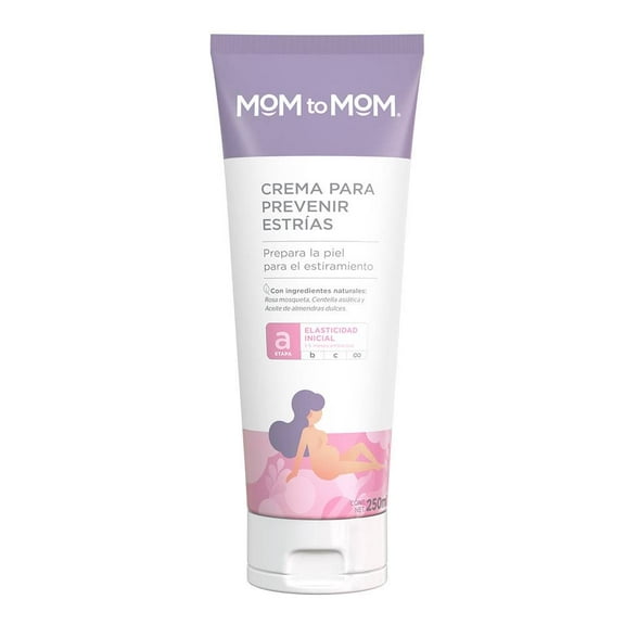 Crema corporal Mom to Mom etapa A para prevenir estrías 250 ml