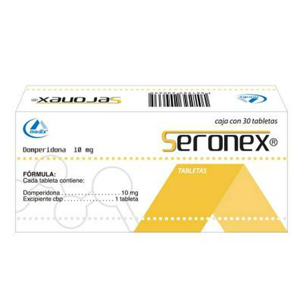 Seronex 10 mg 30 tabletas | Walmart