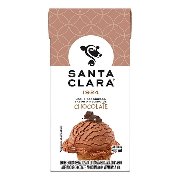 Leche Santa Clara Sabor Helado De Chocolate 200 Ml Bodega Aurrera En Línea 3809