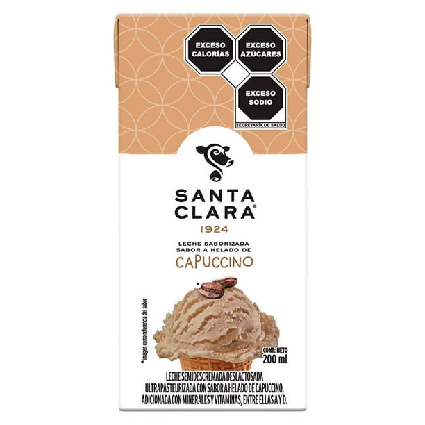 Leche Santa Clara Sabor Helado De Capuccino 200 Ml Walmart 4504