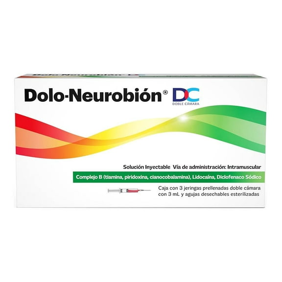 Dolo-Neurobión solución inyectable jeringas prellenadas 3 ml