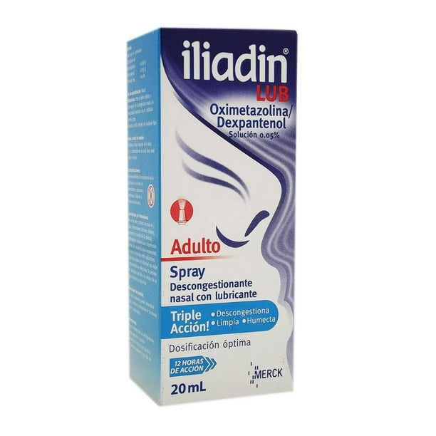 Descongestionante nasal Iliadin Lub Adulto solución en spray 20 ml