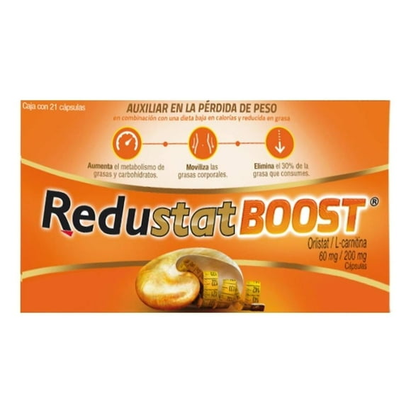 Redustat BOOST 60 mg/200 mg, 21 cápsulas